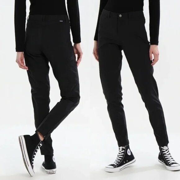 Patagonia Pants - Patagonia Black Skyline Traveler Pants Nylon Hiking Outdoors Women's 4